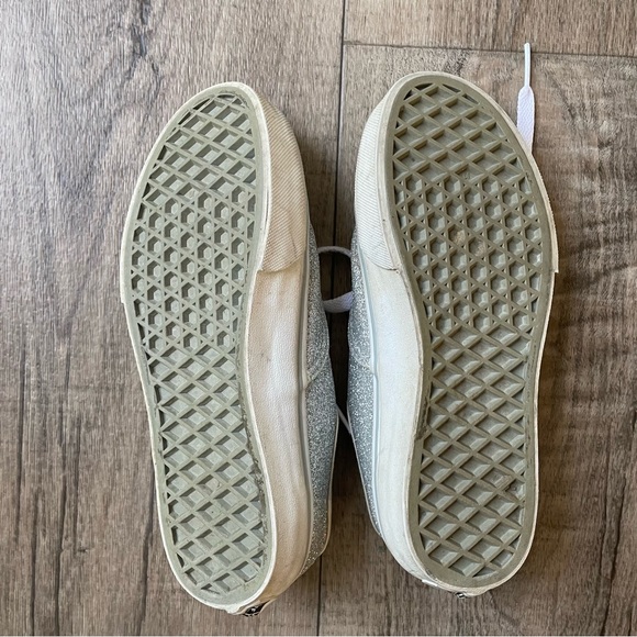 Silver Sparkly Vans - Picture 7 of 7